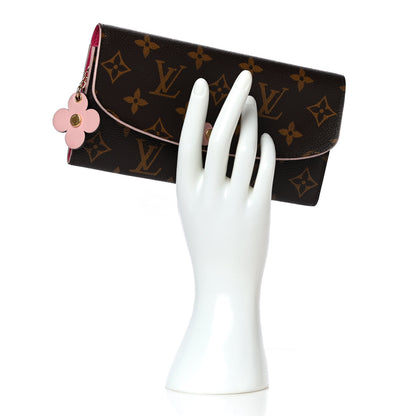 Louis Vuitton Monogram Bloom Flower Emilie Wallet 2 of 11