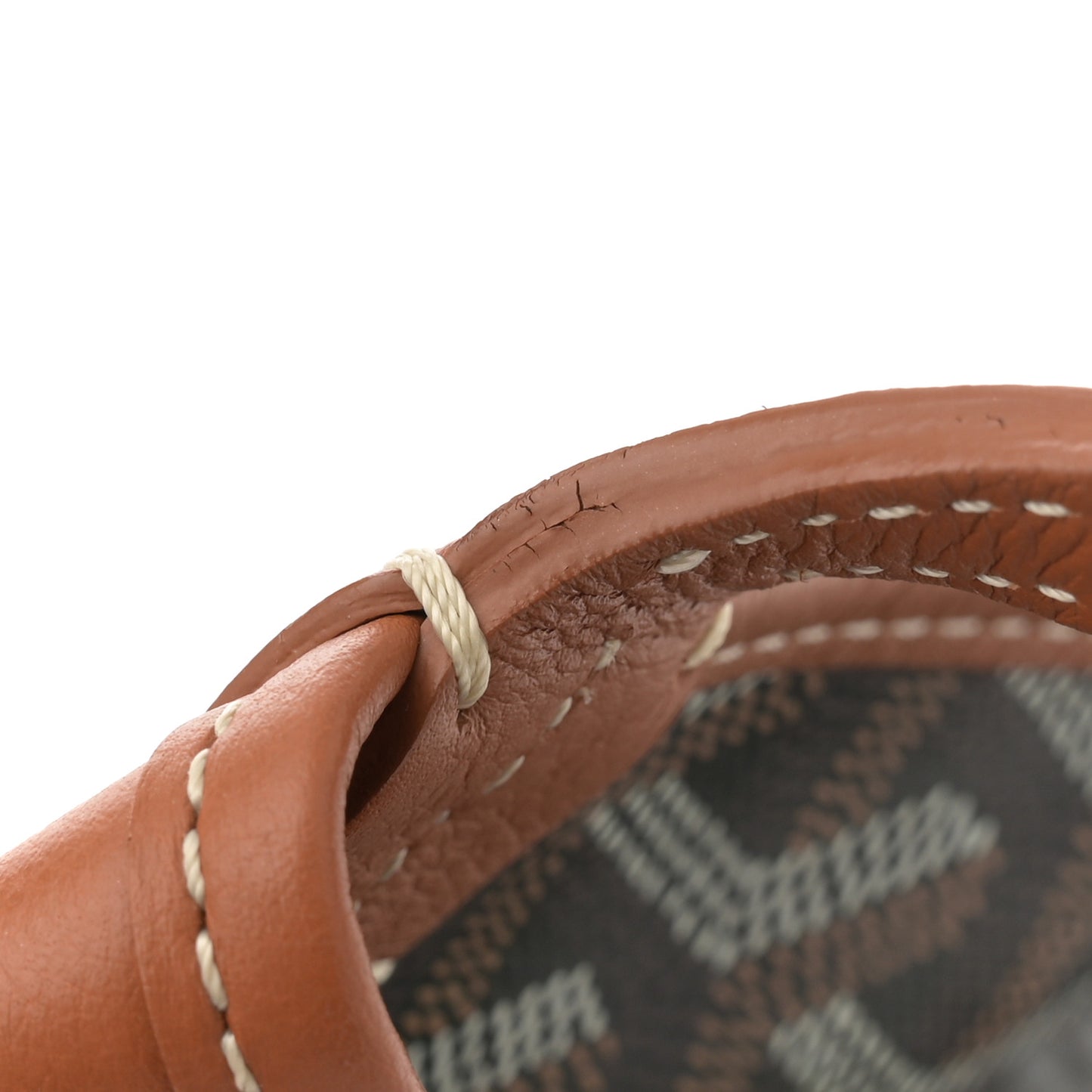 Goyardine Reversible Mini Anjou Black Gold