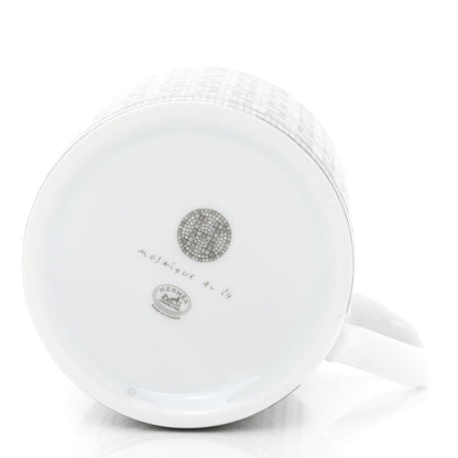 Hermes Porcelain Mosaique au 24 Mug Platinum 6 of 8