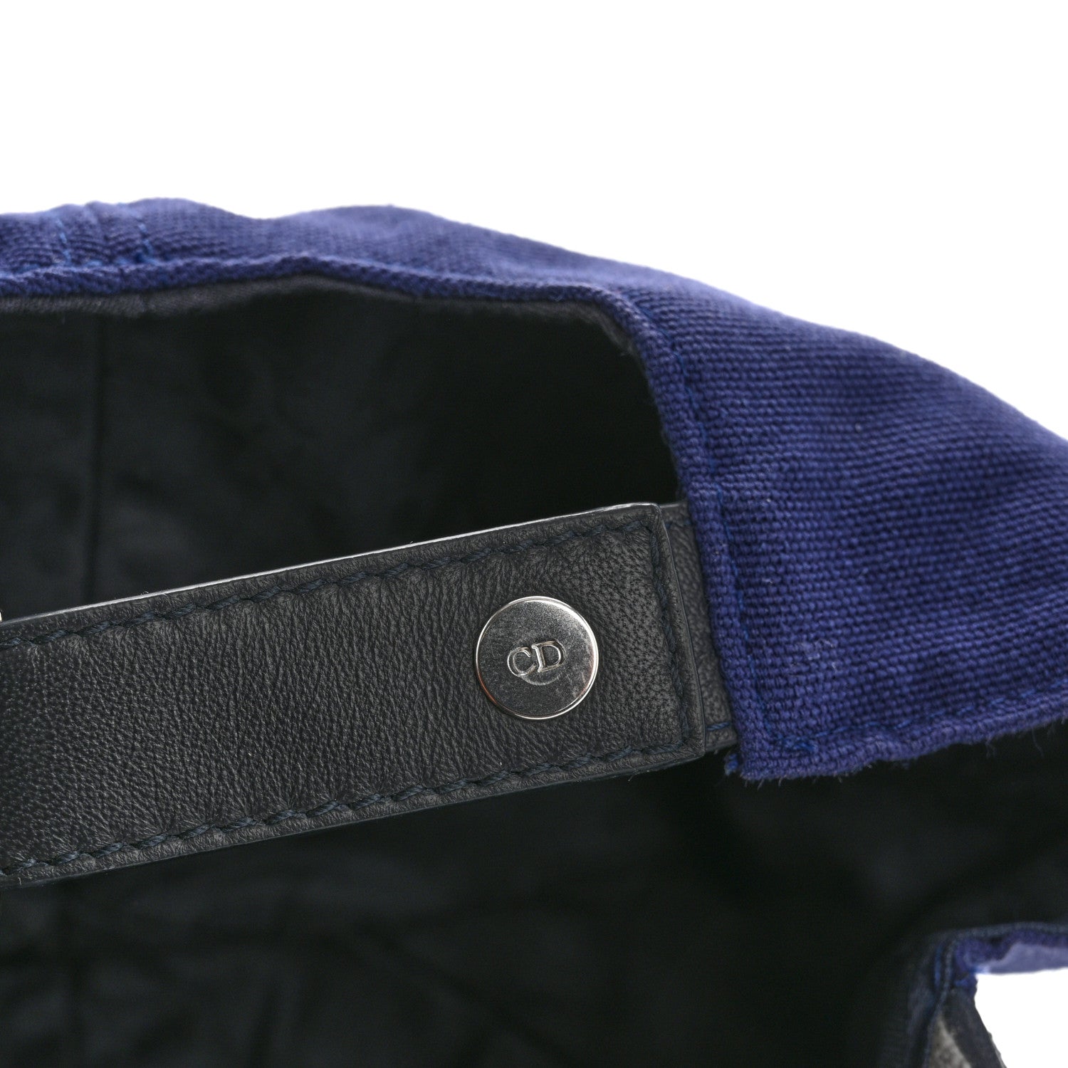 Christian Dior Cotton Embroided Baseball Cap M Blue 10 of 10