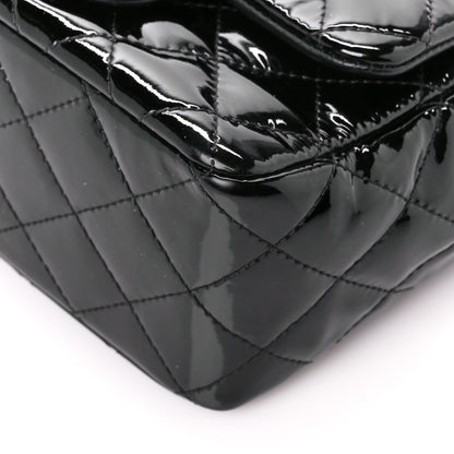Chanel Patent Calfskin Quilted Mini Square Flap Black 11 of 11