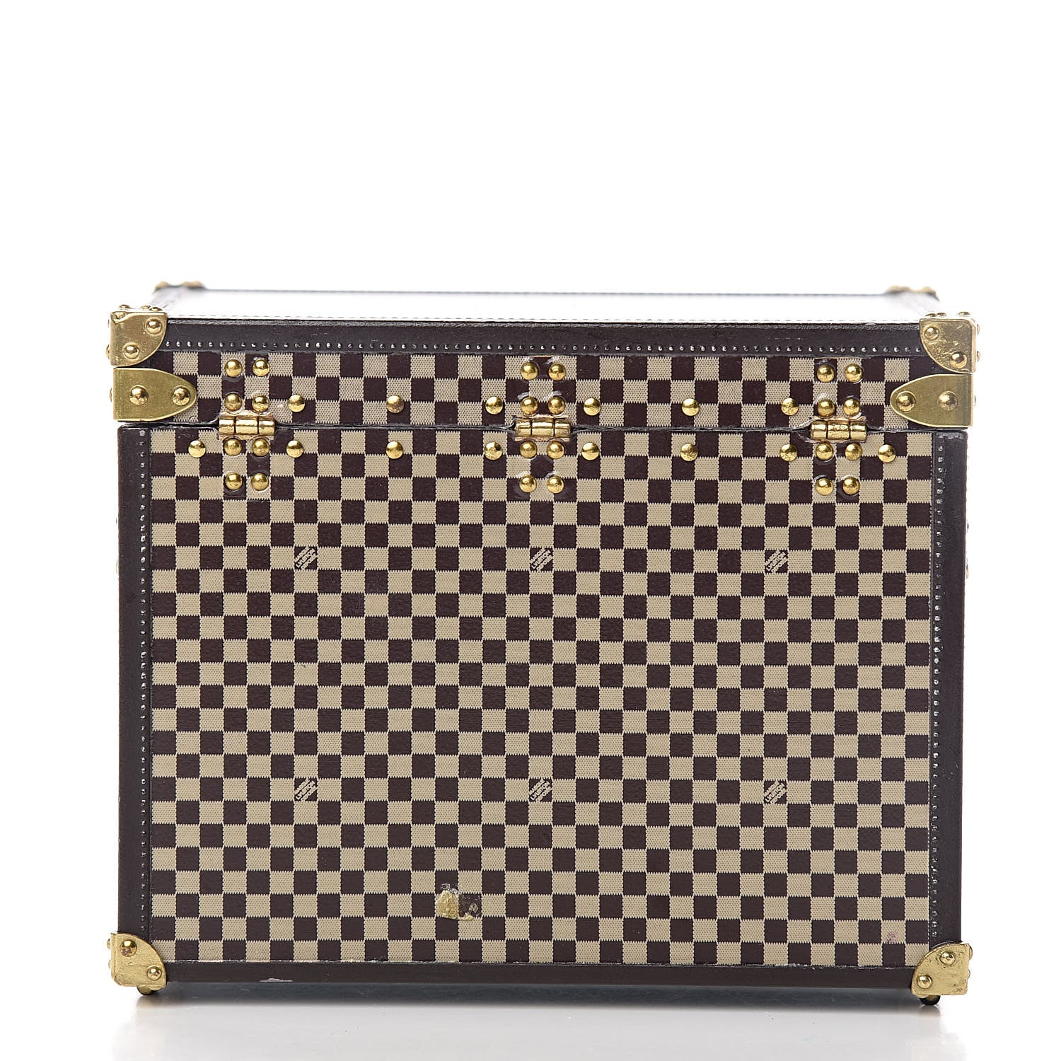 Louis Vuitton Damier 1895 Ladies Hat Trunk Mini Malle Chapeaux Jewelry Box 4 of 9