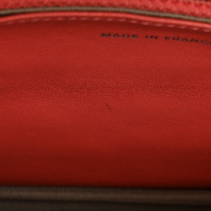 Chanel Patent Quilted Wallet On Chain WOC Coral 14 of 16