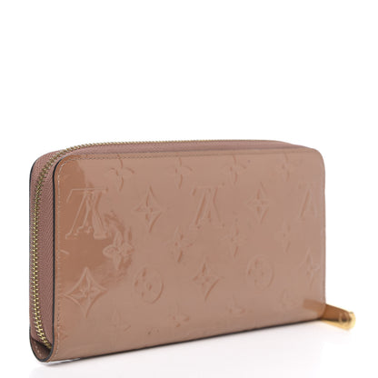 Louis Vuitton Vernis Zippy Wallet Rose Velours 3 of 10