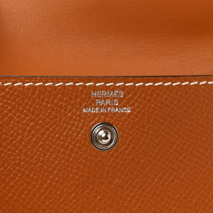 Hermes Epsom Kelly Pocket Belt Gold 5 of 5