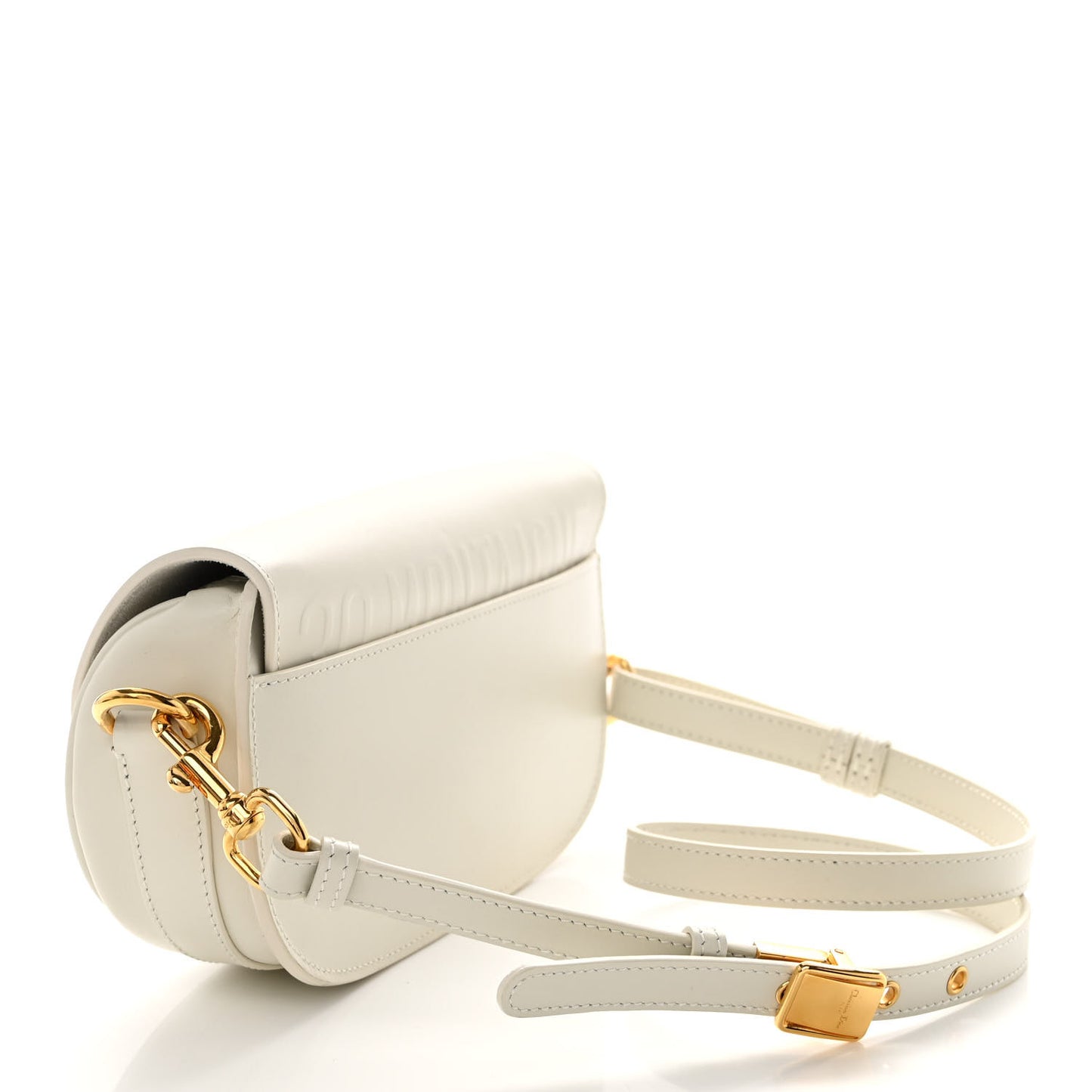 Box Calfskin East West Bobby Bag Latte