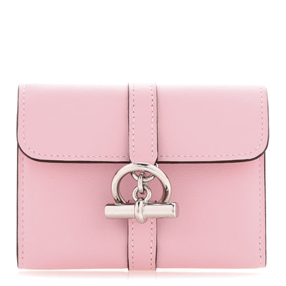 Hermes Swift Glenan Compact Wallet Rose Sakura 1 of 9
