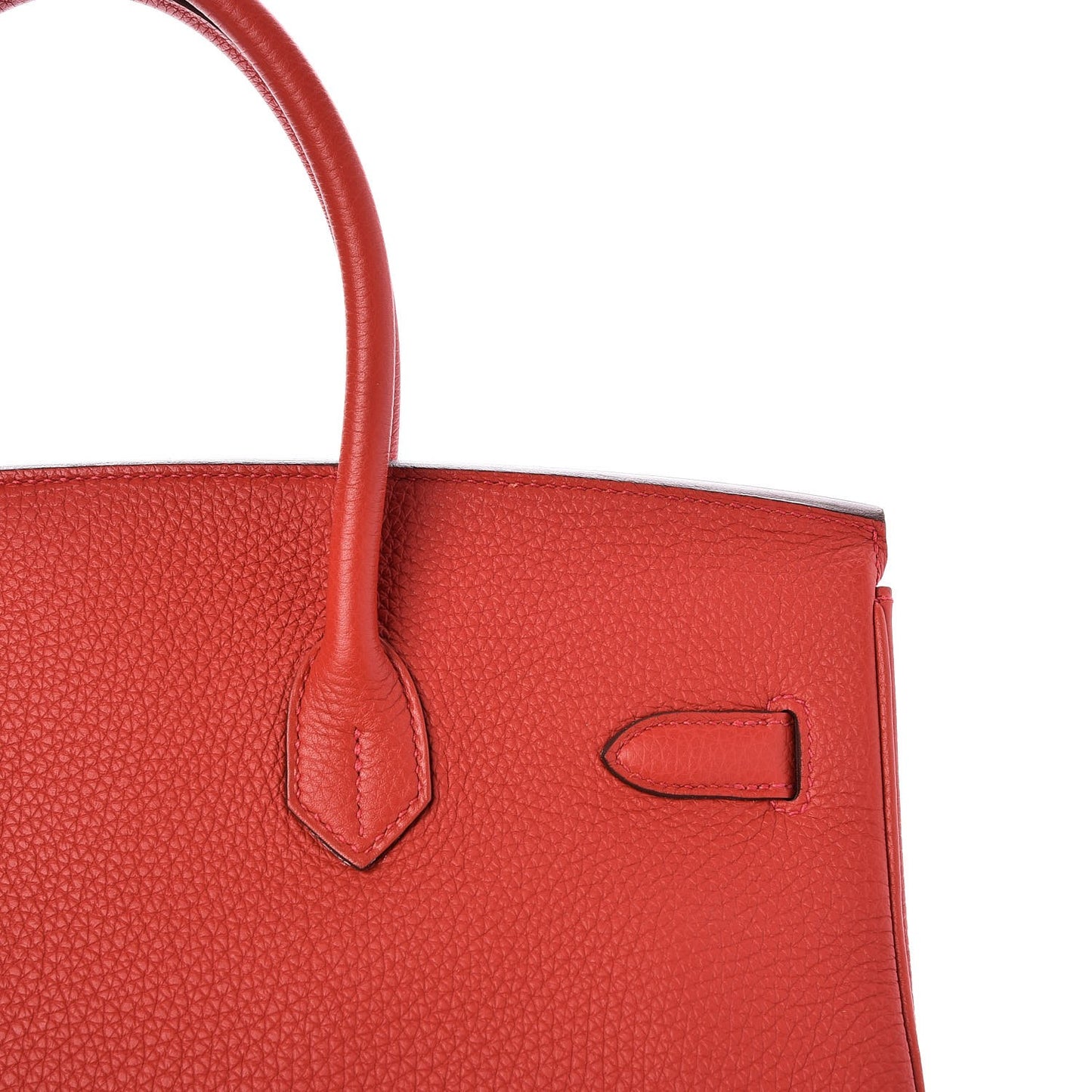 Togo Birkin 35 Rouge Casaque