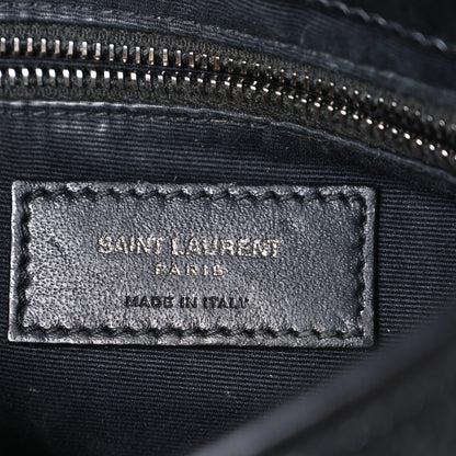 Saint Laurent Crinkled Calfskin Matelasse Monogram Niki Chain Wallet Black 5 of 10