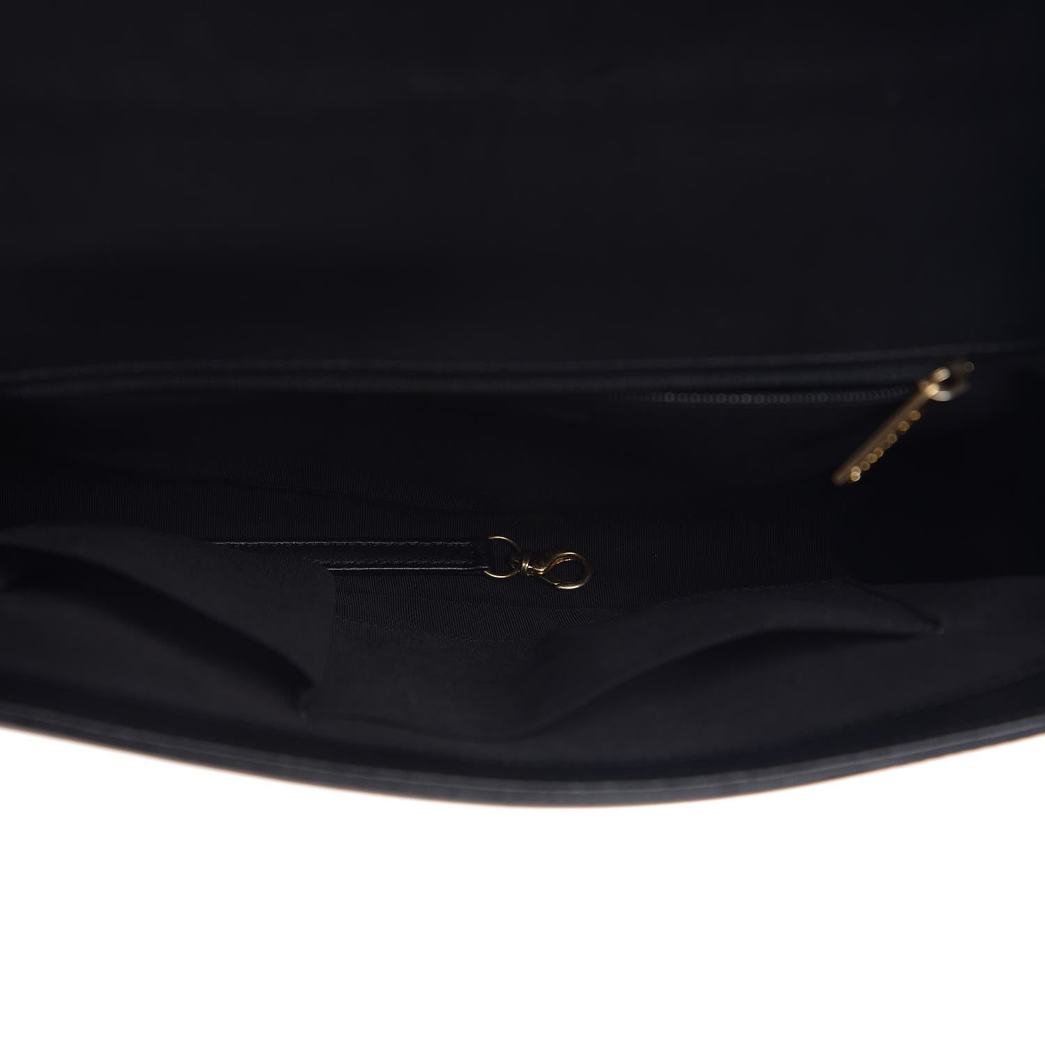 Chanel Lambskin Quilted Large Boy Flap Black 4 of 10