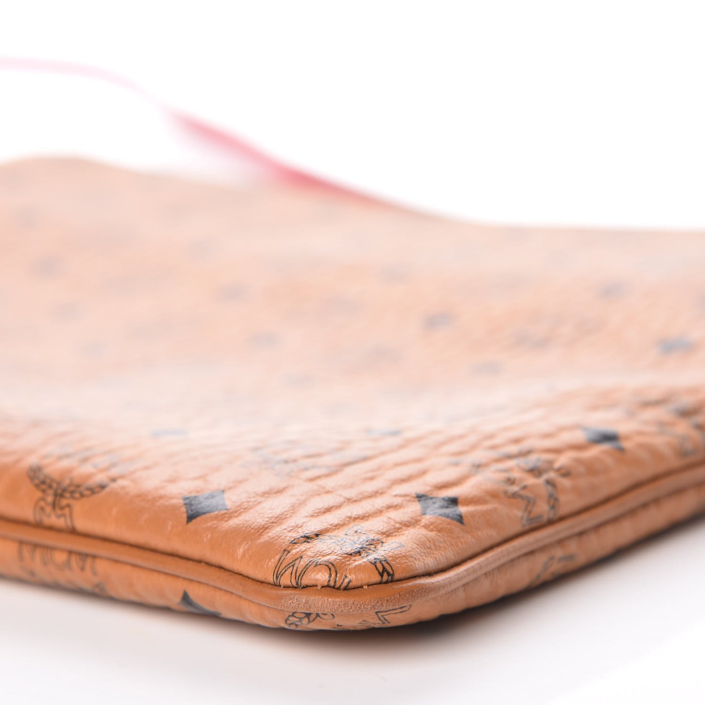 Visetos Medium Crossbody Pouch Cognac