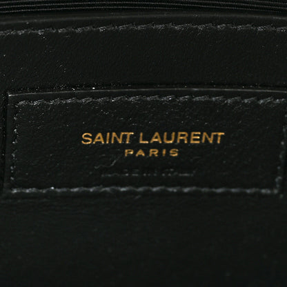 Saint Laurent Grain De Poudre Small Monogram Kate Satchel Crema Soft 6 of 17