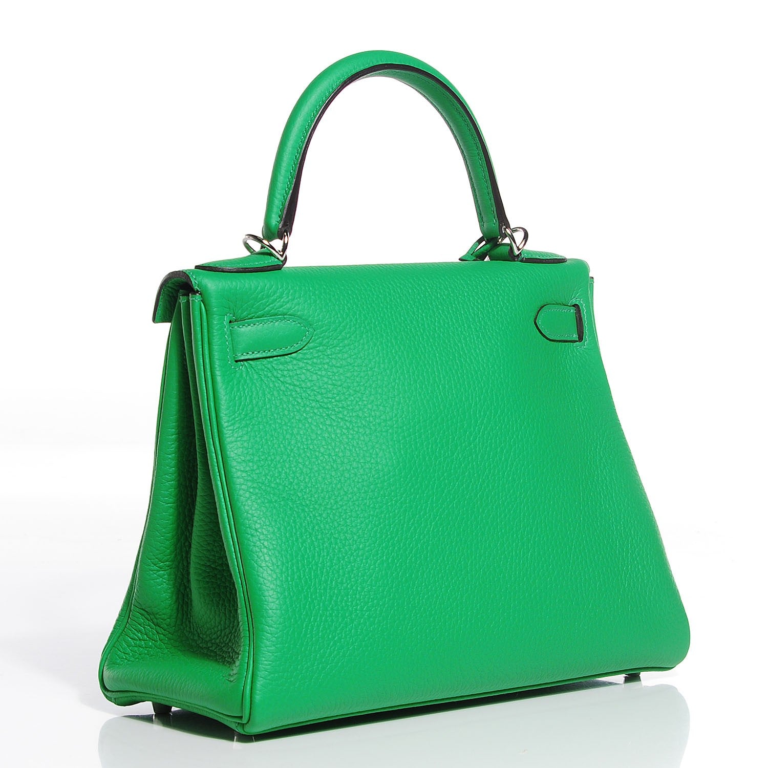 Hermes Taurillon Clemence Kelly Retourne 28 Bambou Bamboo 3 of 26