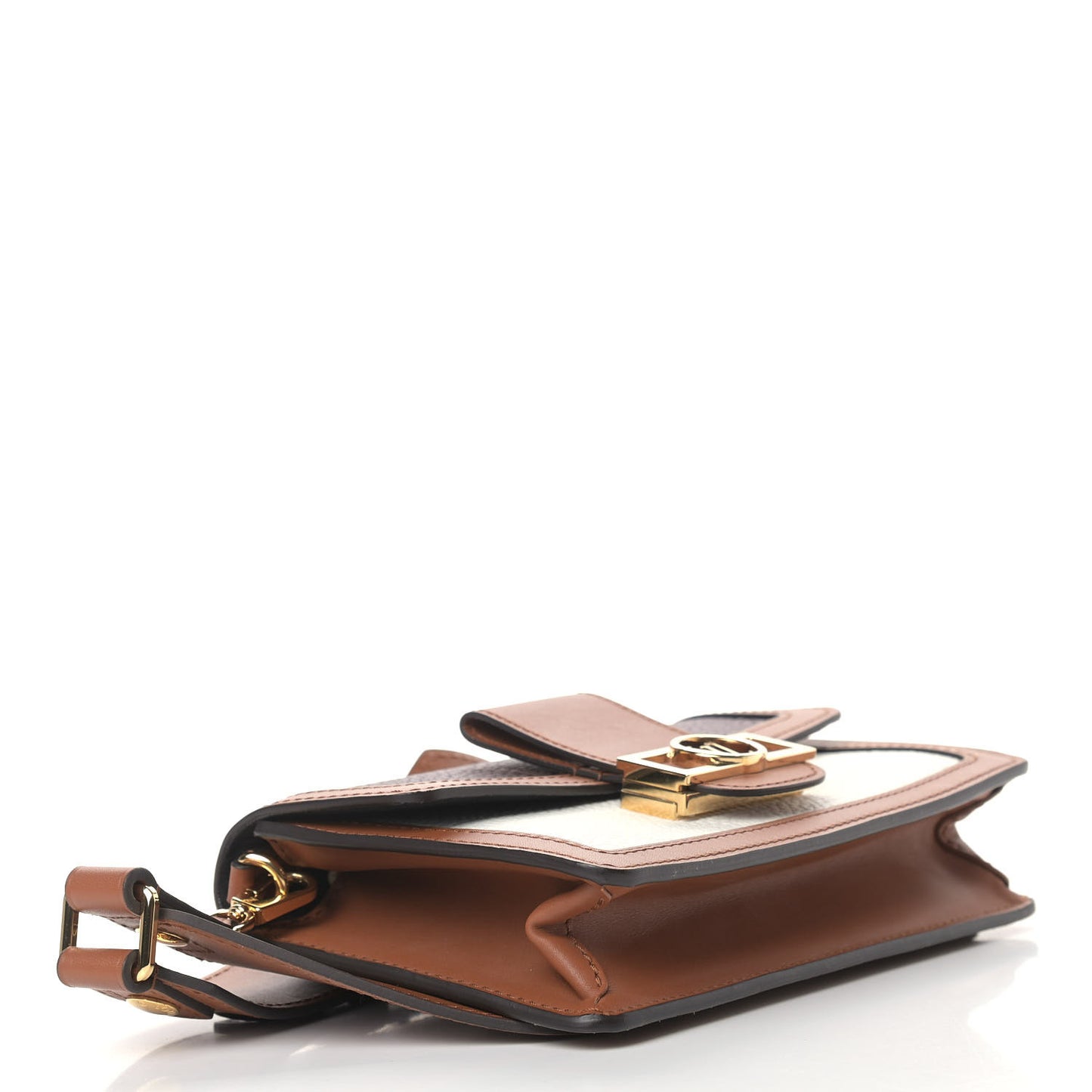 Taurillon Dauphine Bumbag Blackberry Snow