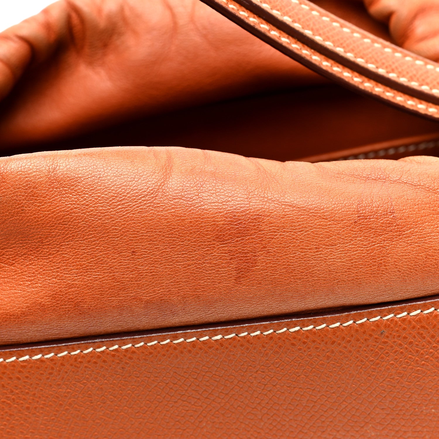 Hermes Courchevel Sac De Paris Gold 11 of 13