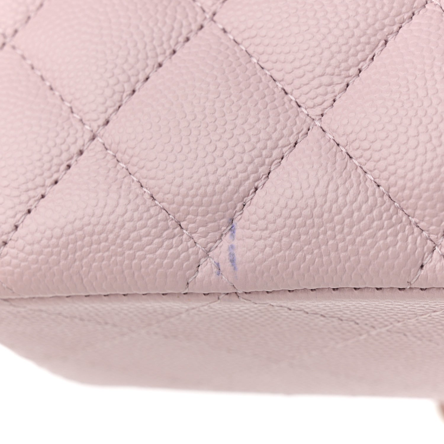 Chanel Caviar Quilted Medium Double Flap Light Pink 13 of 13