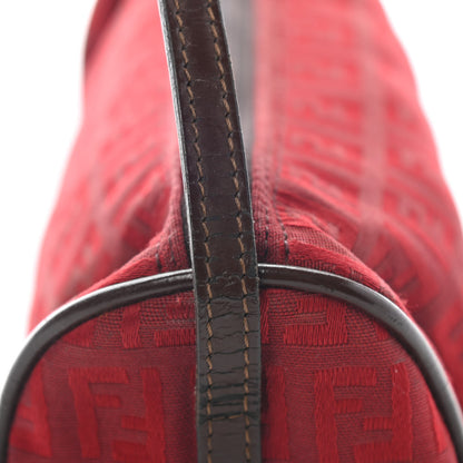 Fendi Zucca Mini Pochette Red 9 of 10