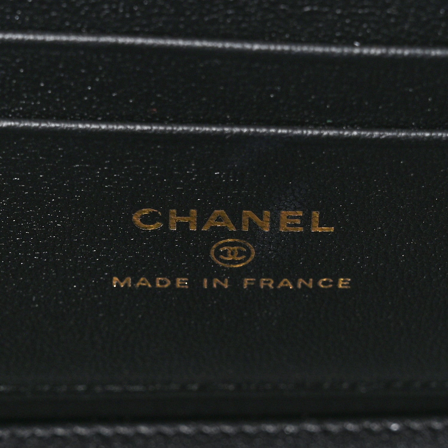 Chanel Lambskin Quilted Small Top Handle Vanity Case With Chain Black 7 of 11