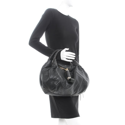 Fendi Nappa Nuvolata Spy Black 2 of 7