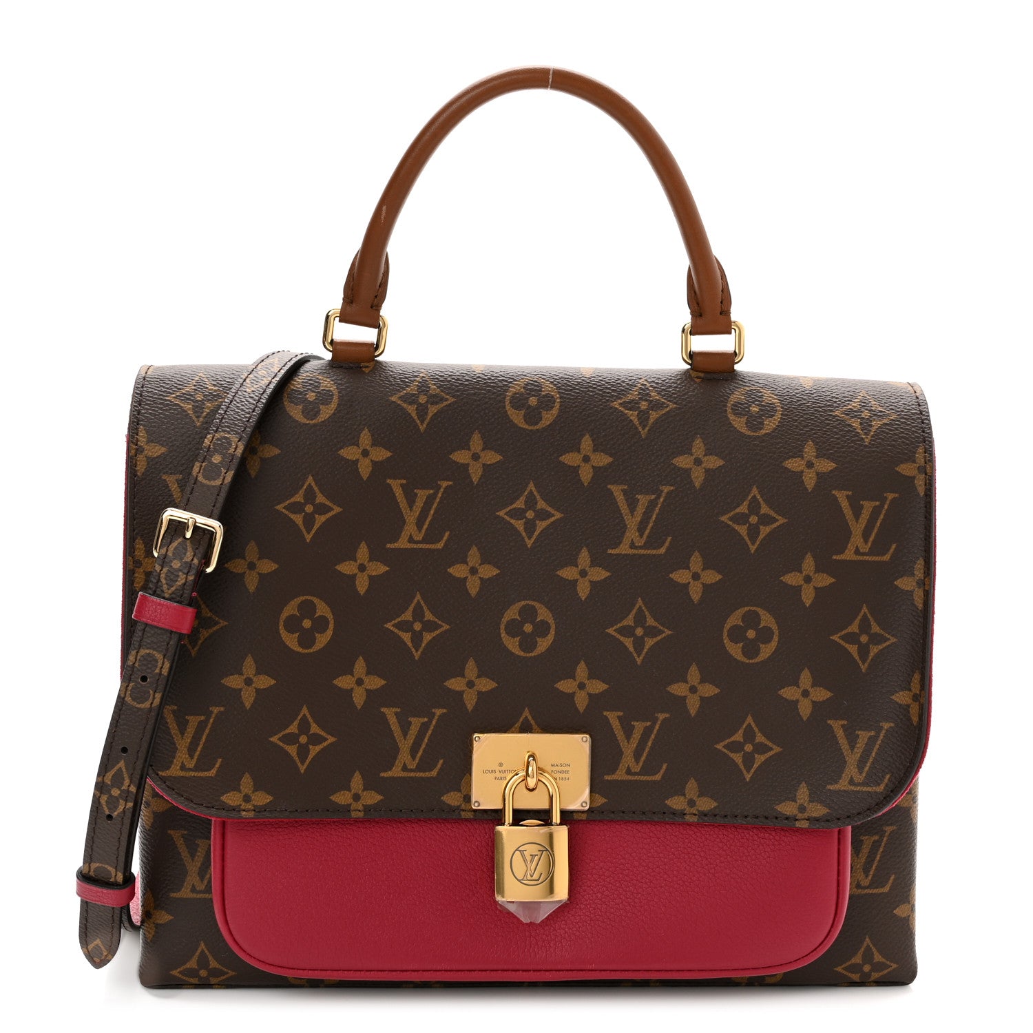 Louis Vuitton Monogram Marignan Lie De Vin 1 of 13