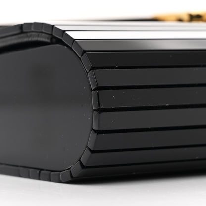 Saint Laurent Plexiglass Monogram Vicky Minaudiere Clutch Black 9 of 11