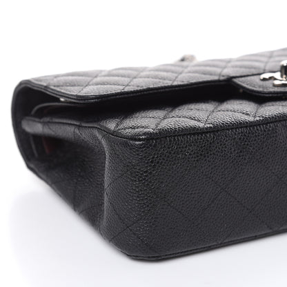 Chanel Caviar Quilted Medium Double Flap Black 8 of 13