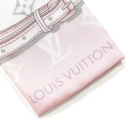 Louis Vuitton Silk Monogram Confidential Bandeau Light Pink 4 of 4