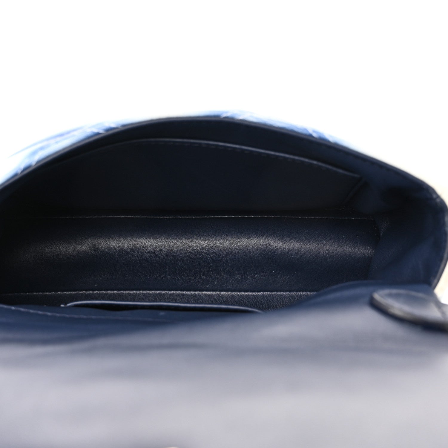Louis Vuitton Lambskin Malletage Contraste GO-14 PM Blue 6 of 15