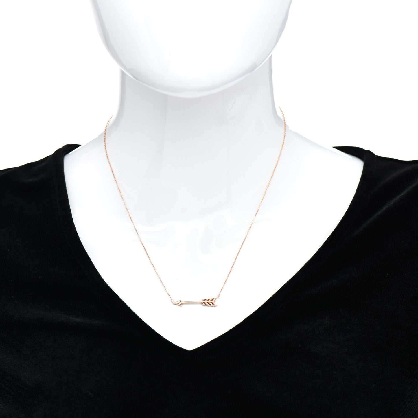 Rubedo Arrow Pendant Necklace