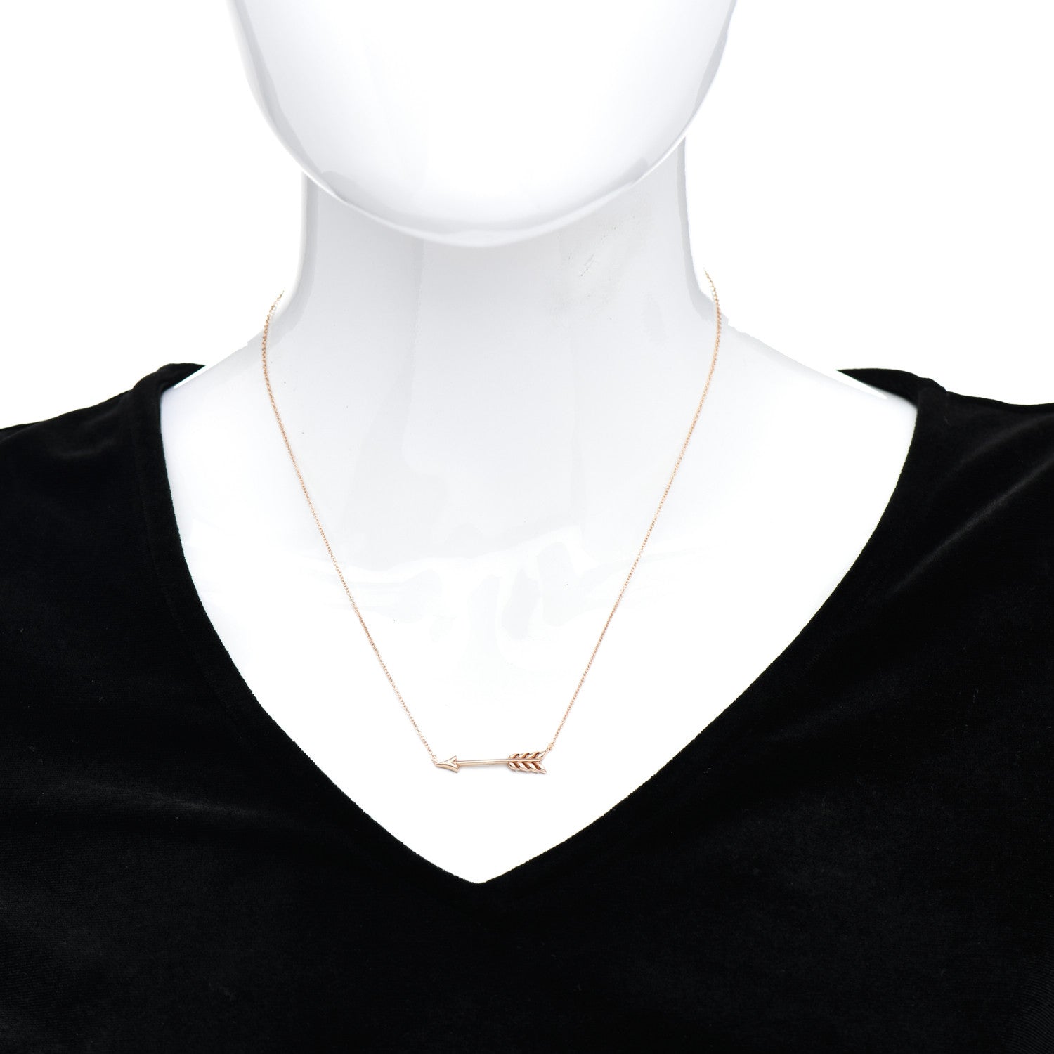 Tiffany Rubedo Arrow Pendant Necklace 2 of 5
