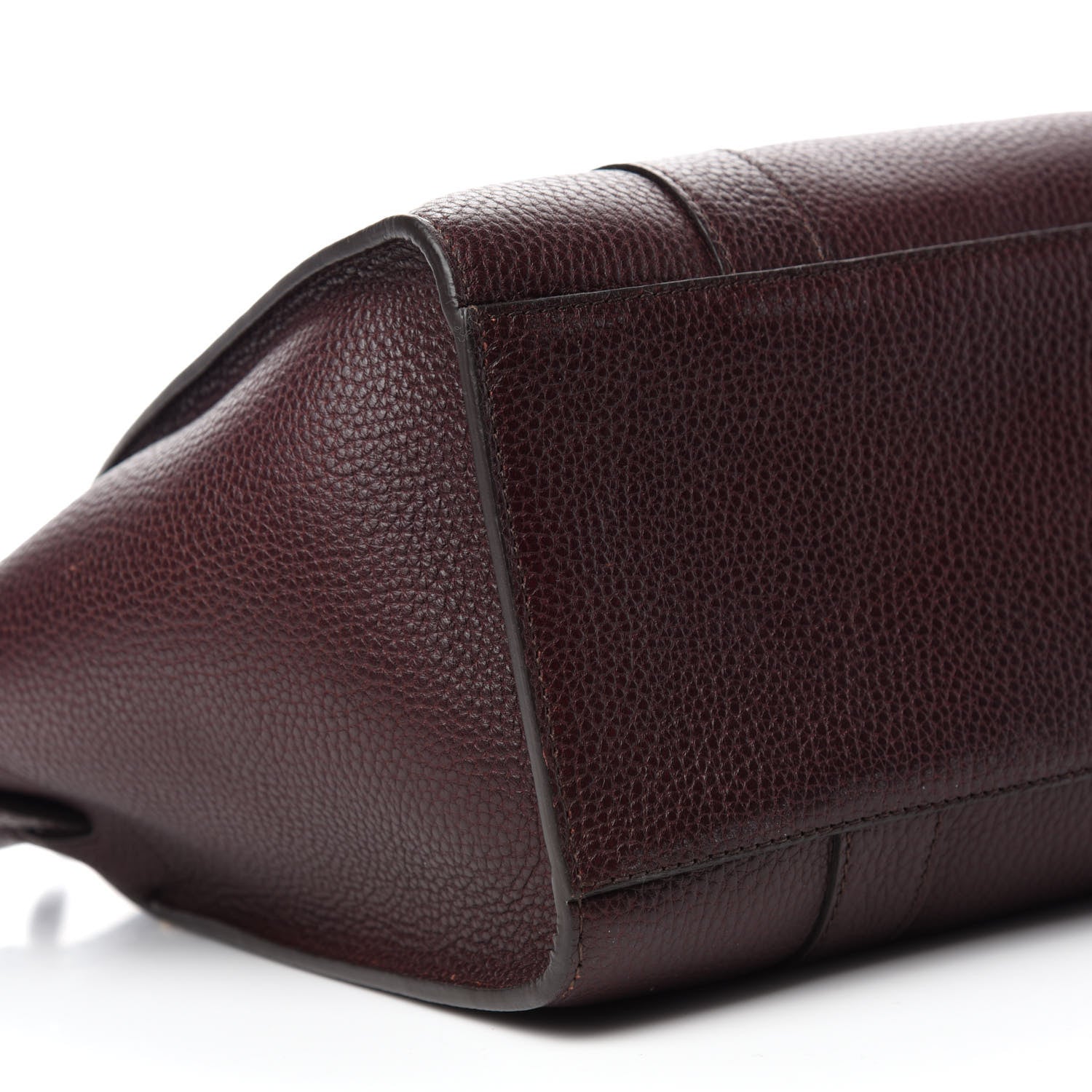 Mulberry Grain Vegetable Tanned Calfskin Small Zipped Bayswater Oxblood 6 of 9