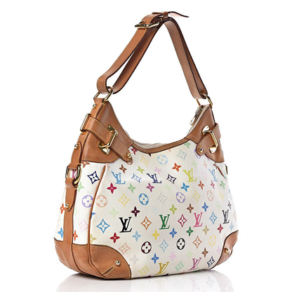Louis Vuitton Monogram Multicolor Greta White 3 of 14