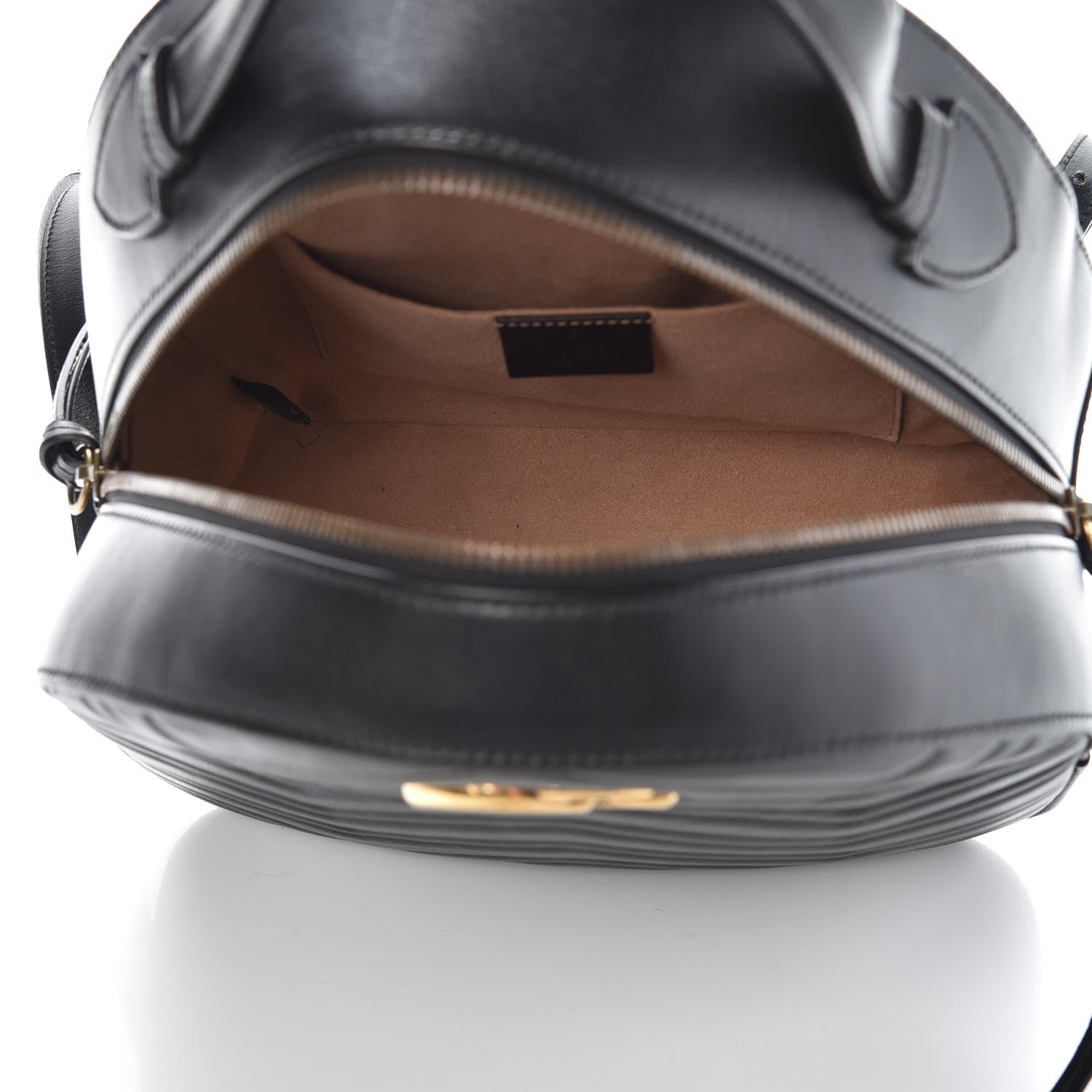 Gucci Calfskin Matelasse GG Marmont Backpack Black 5 of 7