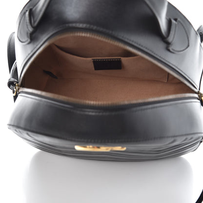 Gucci Calfskin Matelasse GG Marmont Backpack Black 5 of 7