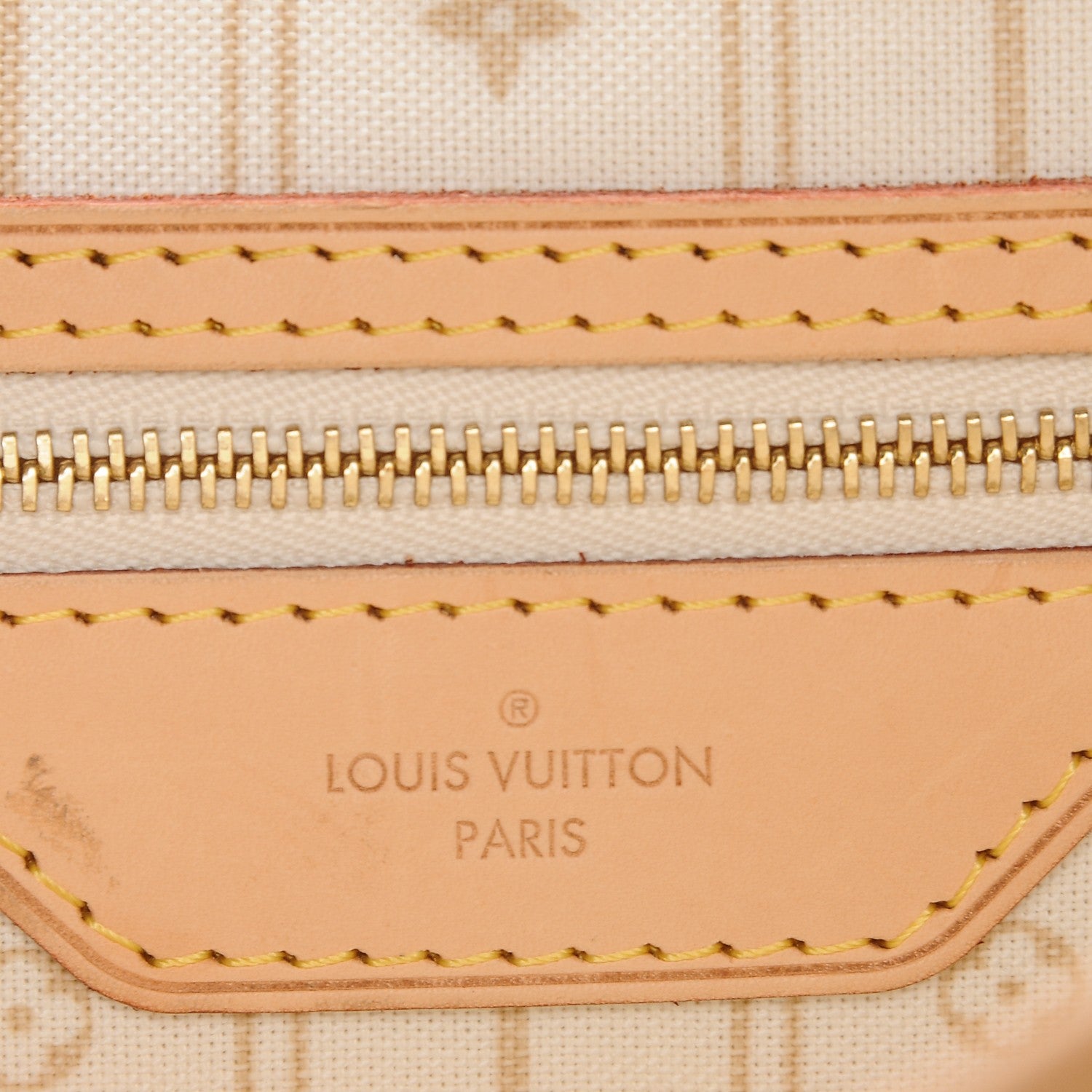 Louis Vuitton Damier Azur Neverfull MM 6 of 7