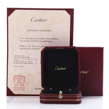 Cartier 18K Pink Gold Diamond XS D'Amour Earrings 6 of 6