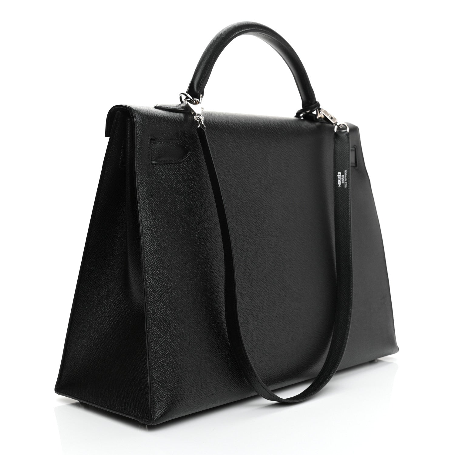 Hermes Epsom Kelly Sellier 40 Black 3 of 13
