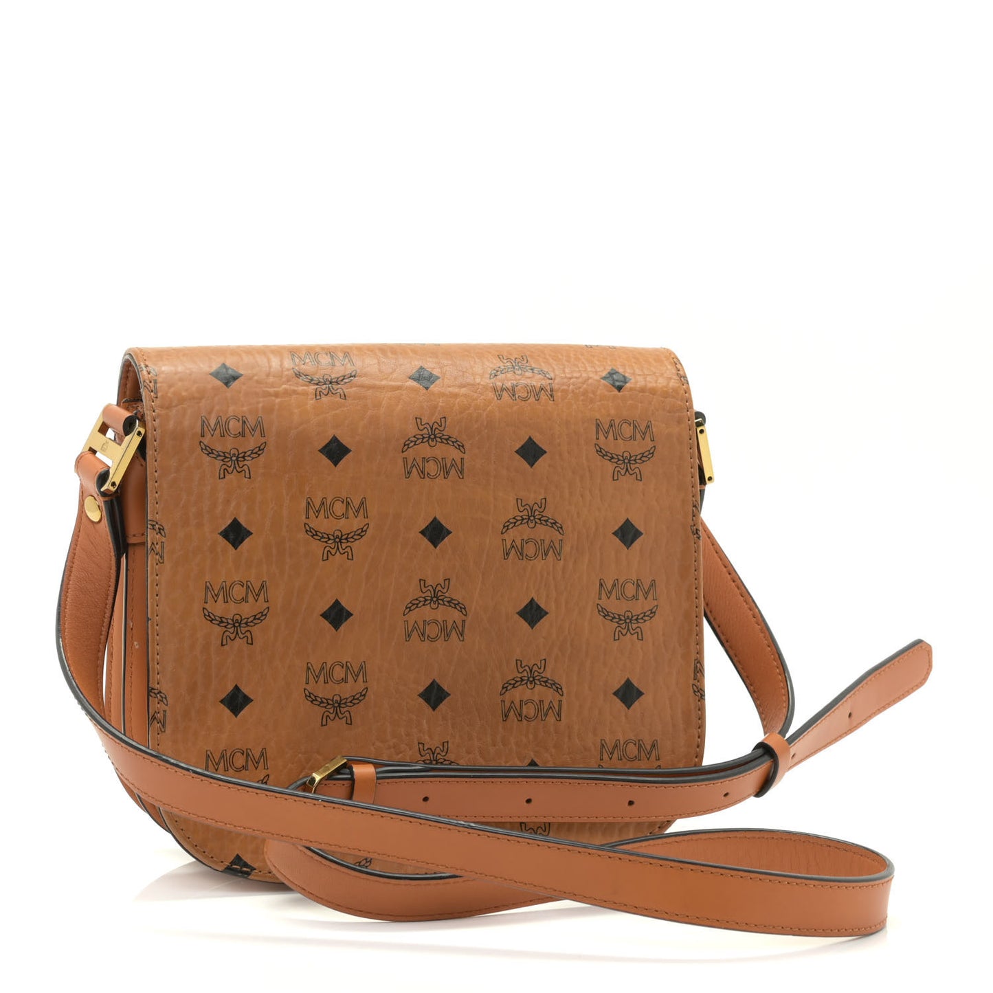 Visetos Patricia Crossbody Bag Cognac