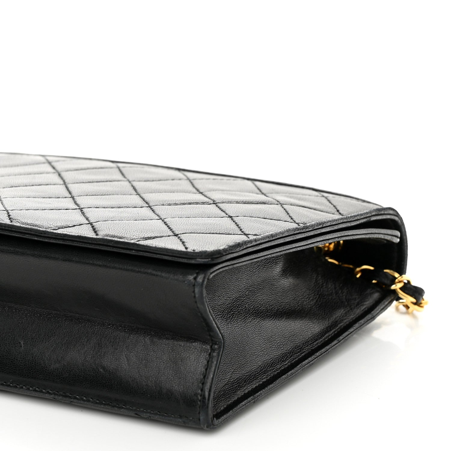 Chanel Lambskin Quilted CC Flap Black 11 of 12