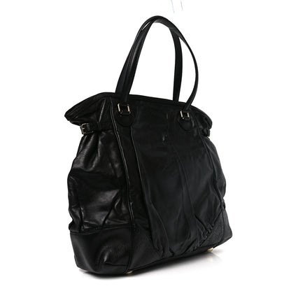 Gucci Calfskin Guccissima Full Moon Tote Black 3 of 11