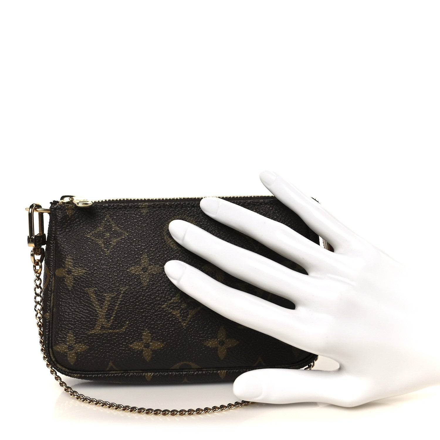 Louis Vuitton Monogram Mini Pochette Accessories 2 of 8