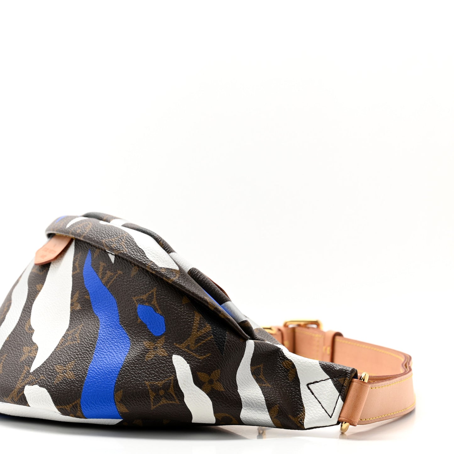 x LOL Monogram Bumbag Blue Silver