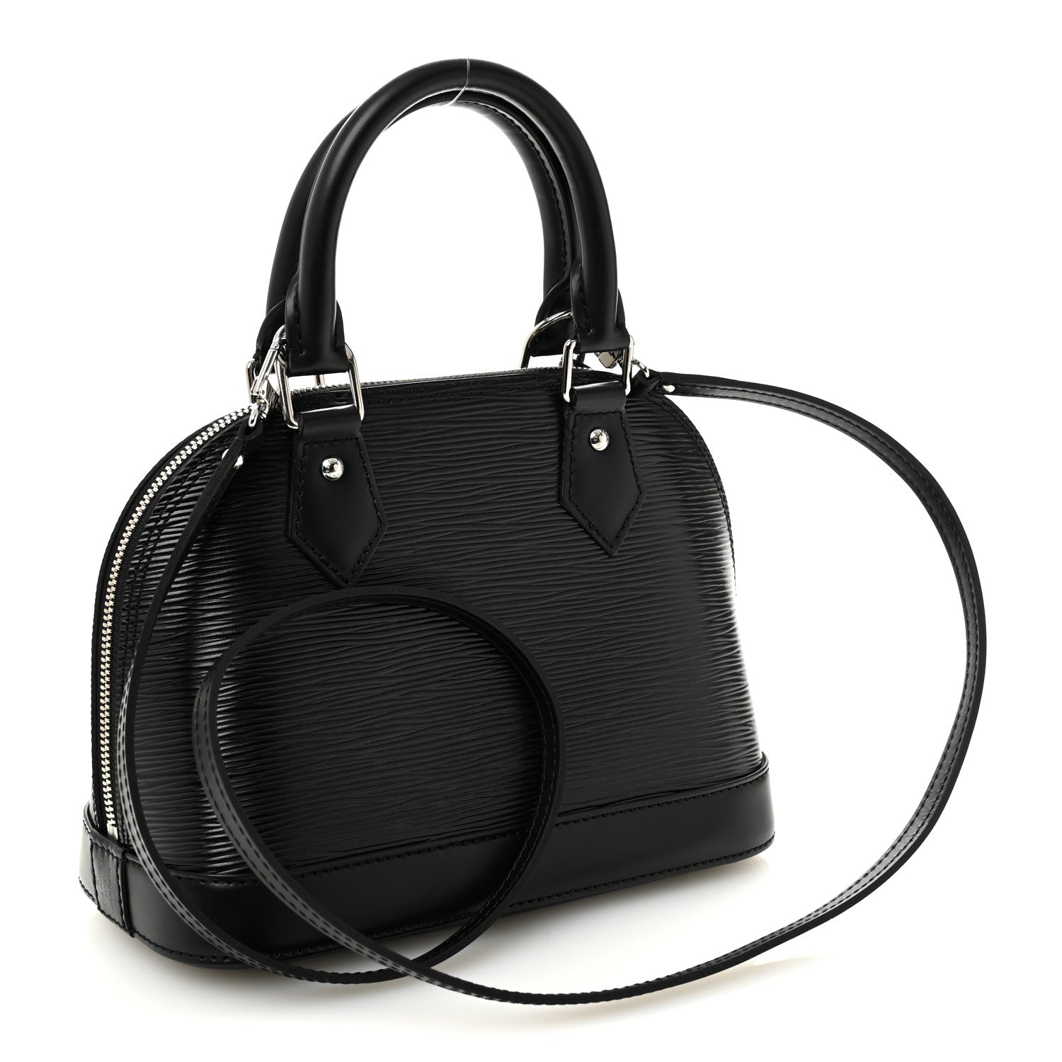 Louis Vuitton Epi Alma BB Black 3 of 10