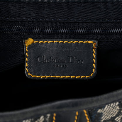 Christian Dior Monogram Saddle Bag Blue 6 of 12