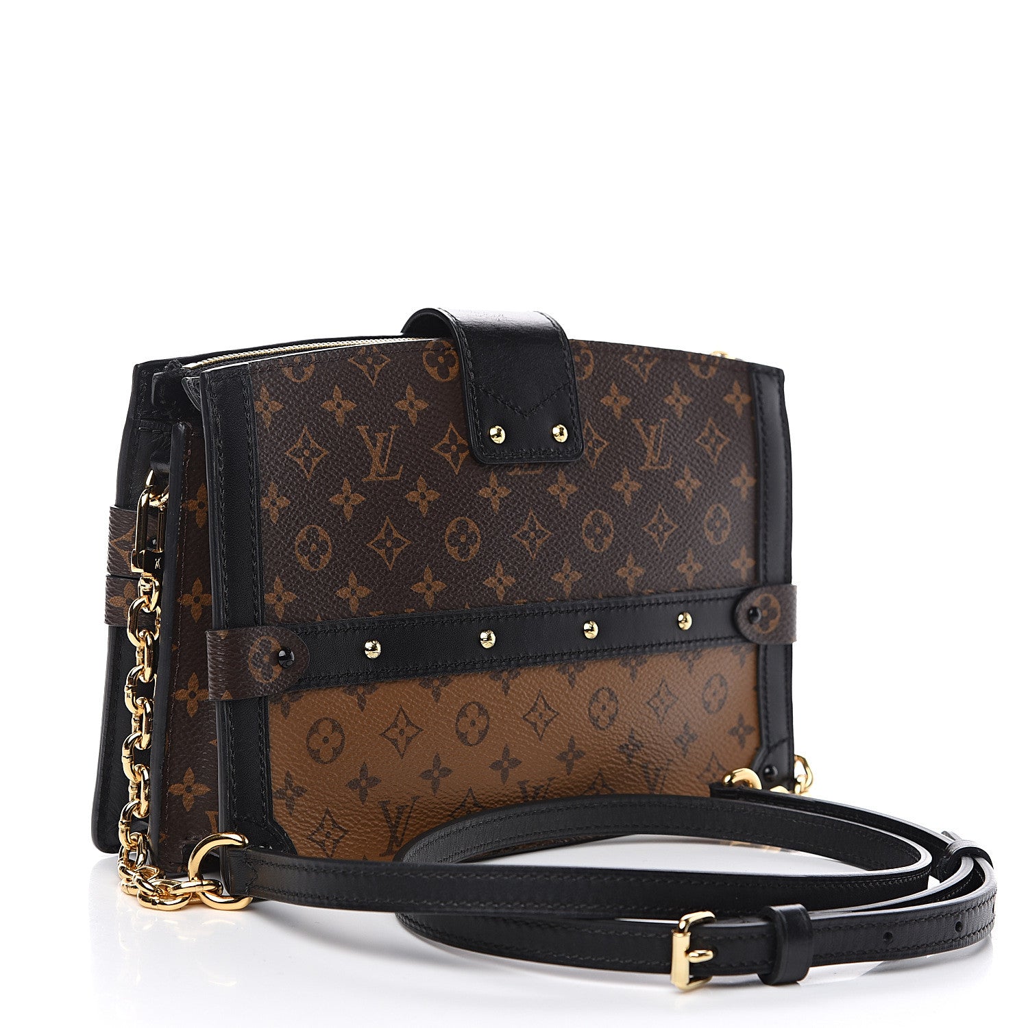 Louis Vuitton Reverse Monogram Trunk Clutch 2 of 10