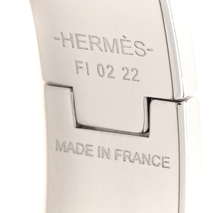 Hermes Enamel Narrow Clic Clac H Bracelet PM White 4 of 6