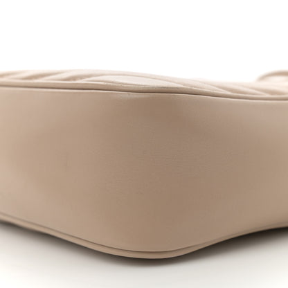 Saint Laurent Calfskin Matelasse Monogram Lou Camera Bag Nude Powder 10 of 14