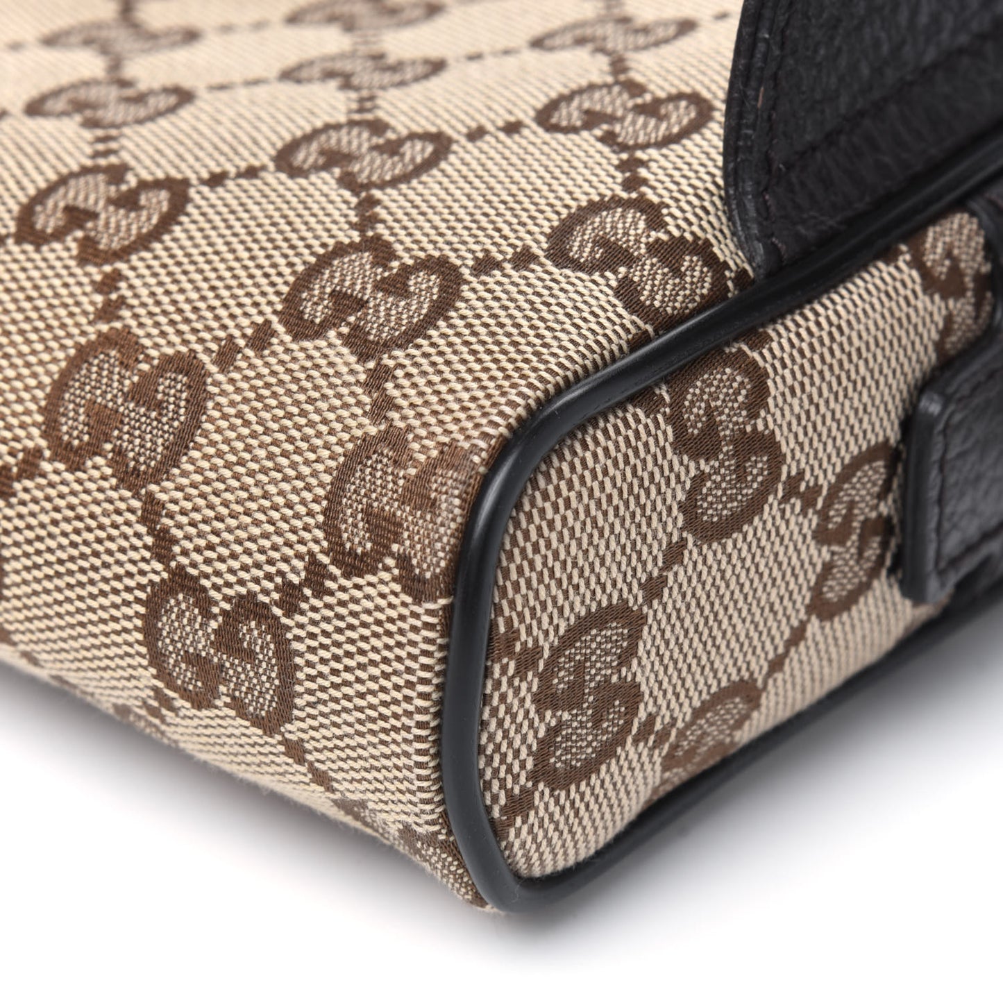 Monogram Belt Bag Dark Brown