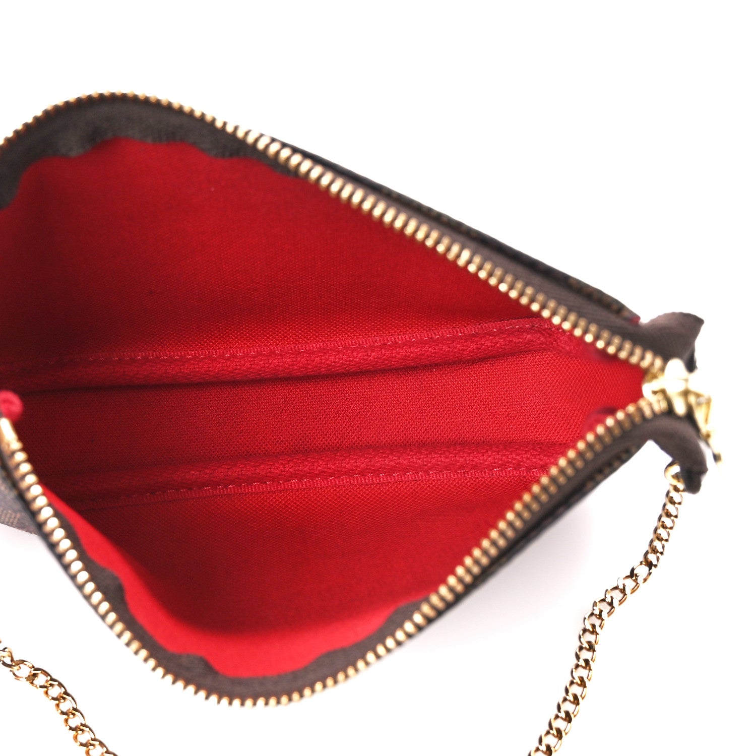 Louis Vuitton Damier Ebene Mini Pochette Accessories 5 of 10