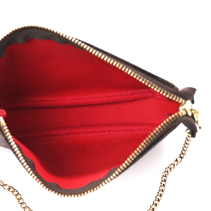Louis Vuitton Damier Ebene Mini Pochette Accessories 5 of 10